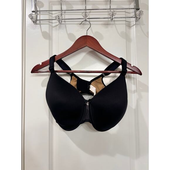 C Magnifique Seamless Smooth Minimizer-Black Bra Size 38 DDD - Picture 3 of 8